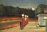 Edward Hopper Famous Paintings - Gas